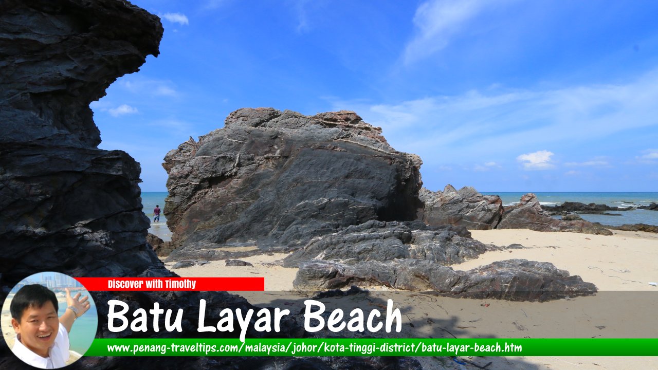 Batu Layar Beach, Kota Tinggi District, Johor