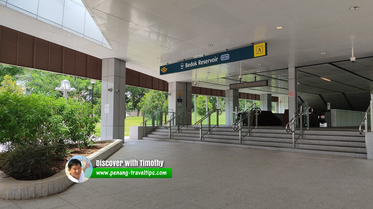 Bedok Reservoir MRT Station, Singapore