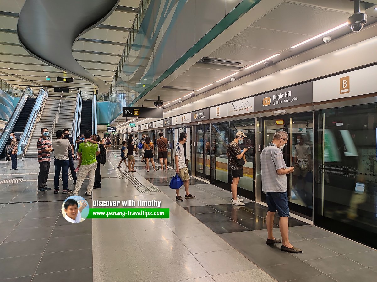 Bright Hill MRT Station, Singapore