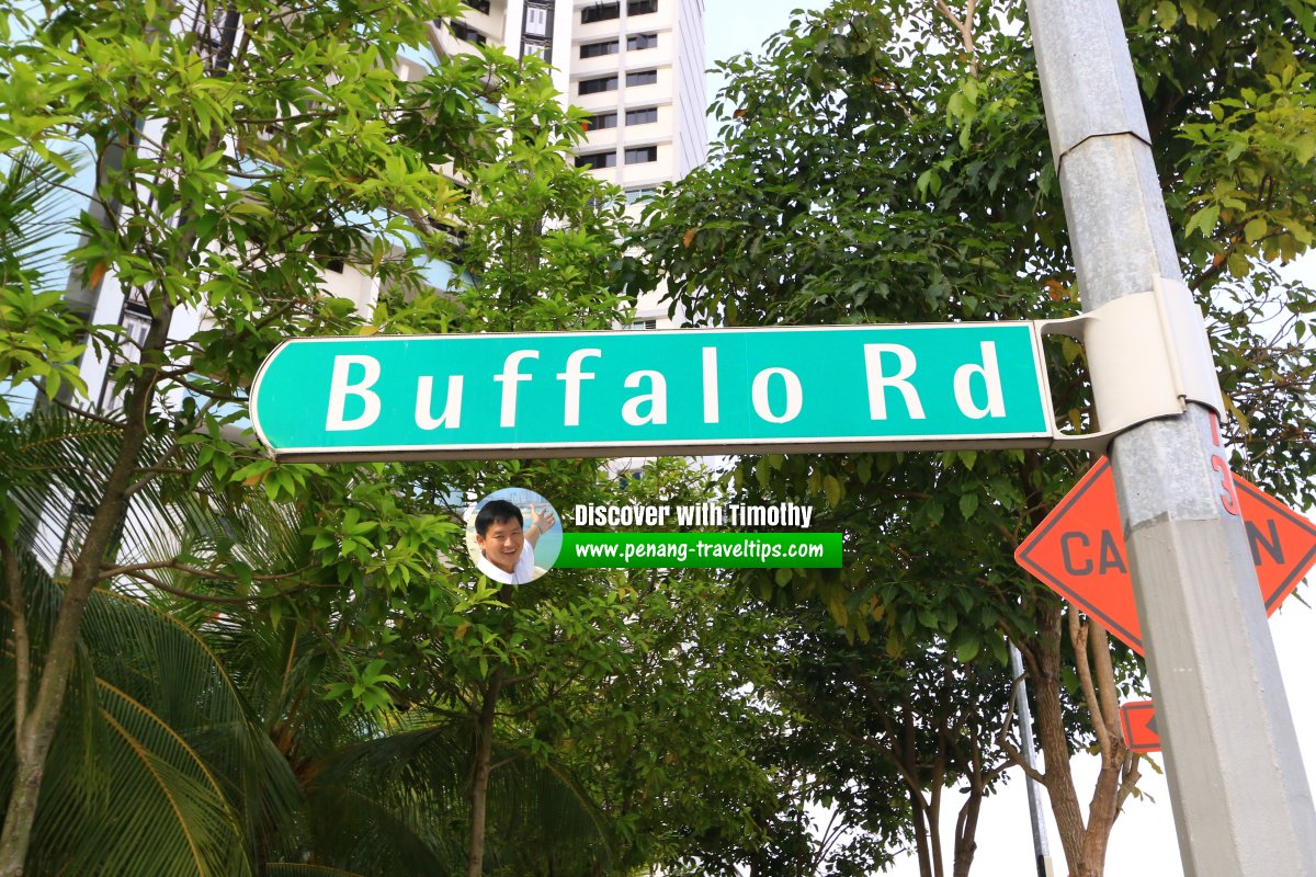 Buffalo Road roadsign