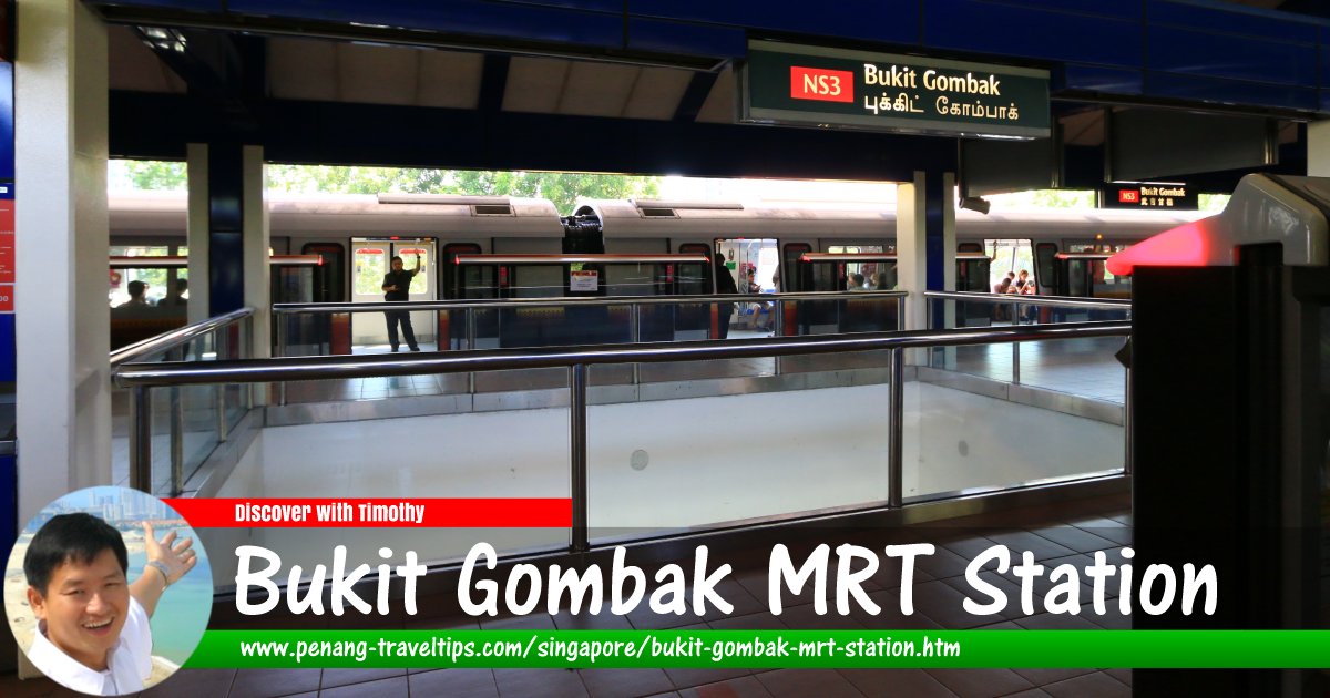 Bukit Gombak MRT Station, Singapore