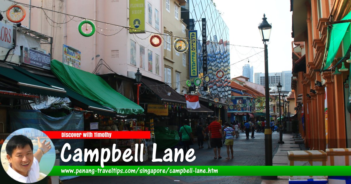 Campbell Lane, Singapore