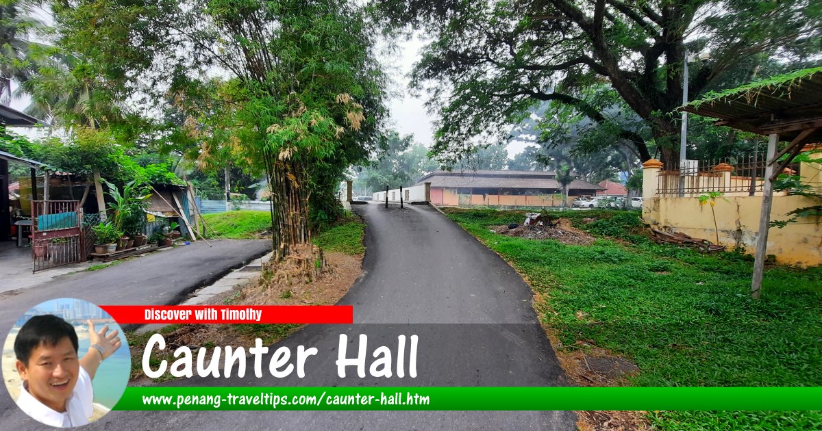 Caunter Hall, George Town, Penang