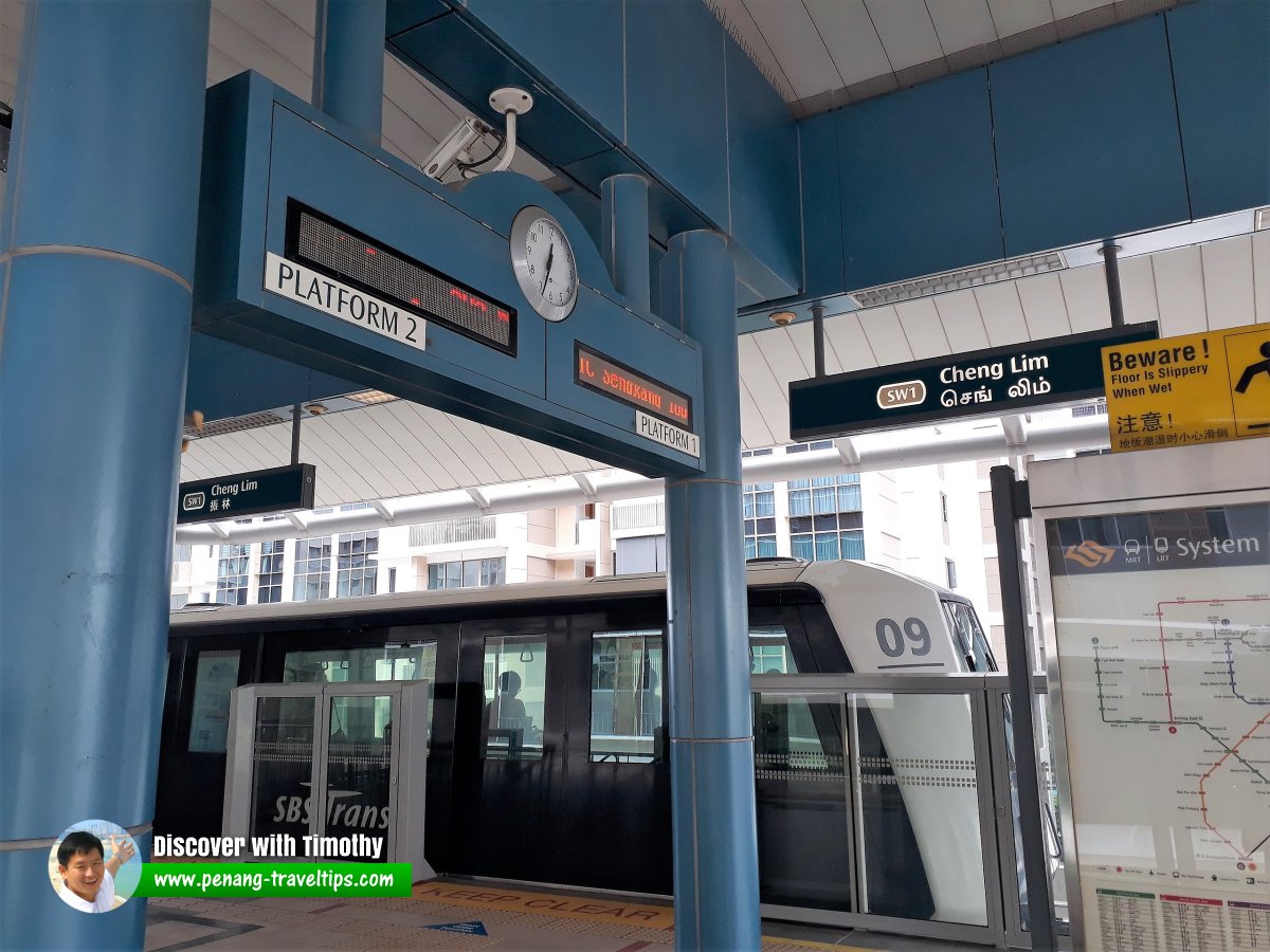 Cheng Lim LRT Station, Singapore