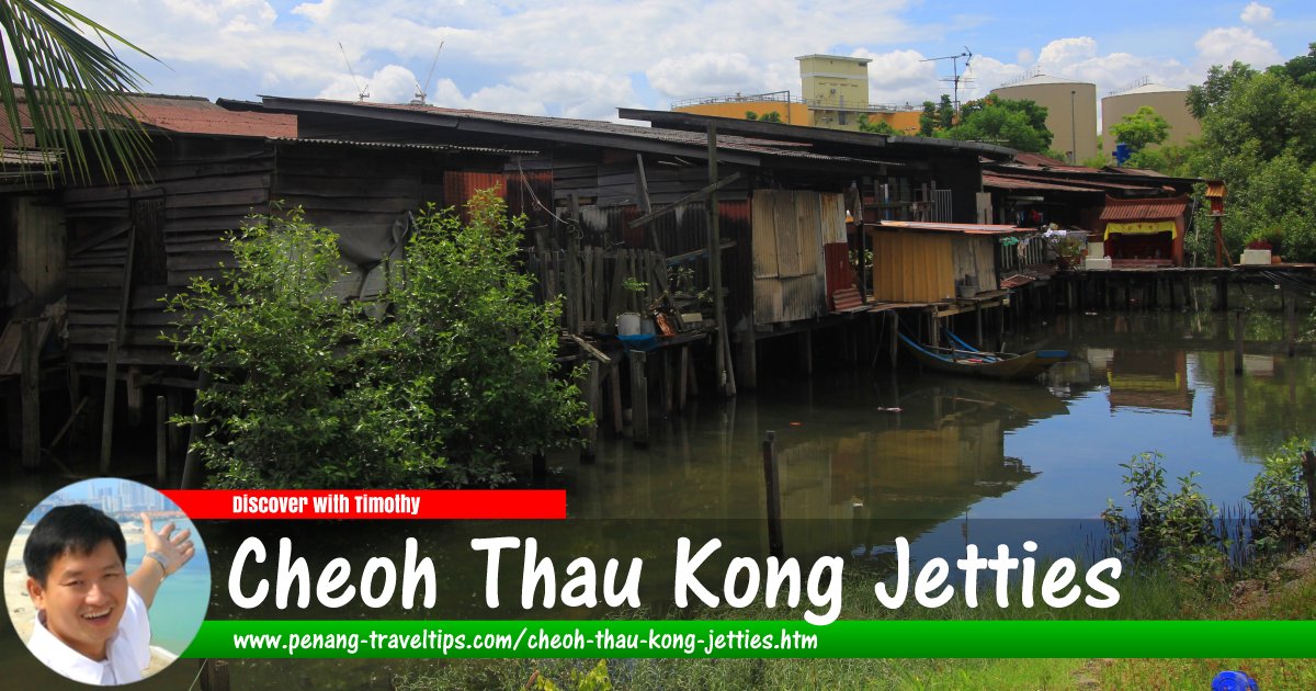 Cheoh Thau Kong Jetties, Jelutong, Penang