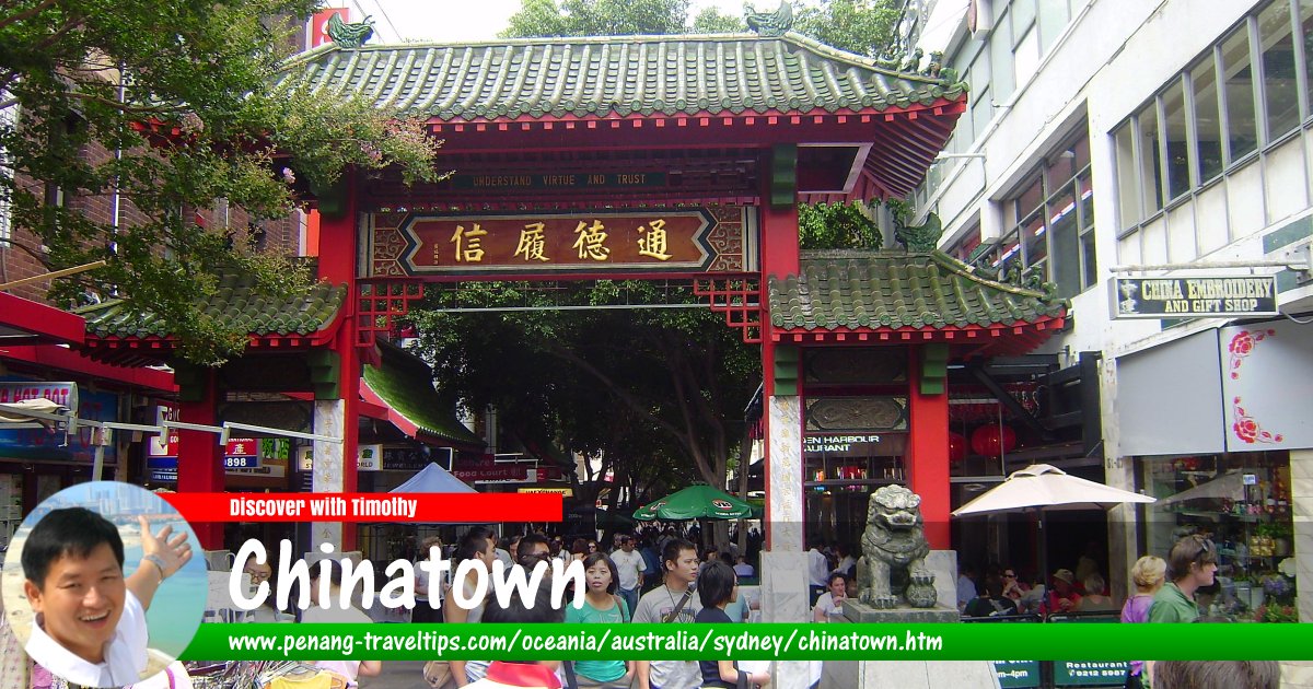 Chinatown, Sydney