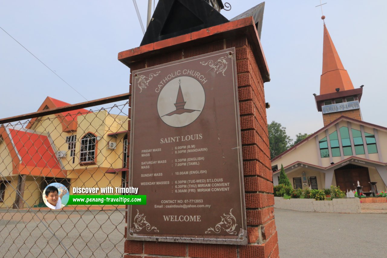 Church of St Louis, Kluang