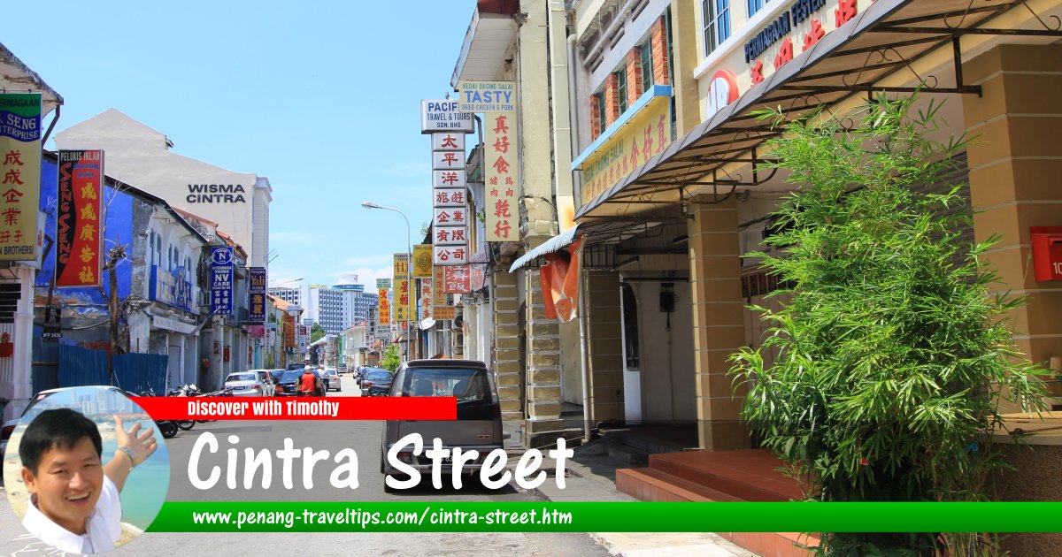 Cintra Street, George Town, Penang