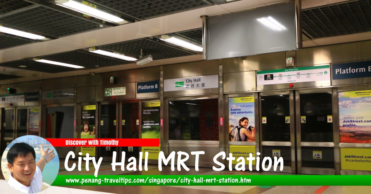 City Hall MRT Station, Singapore