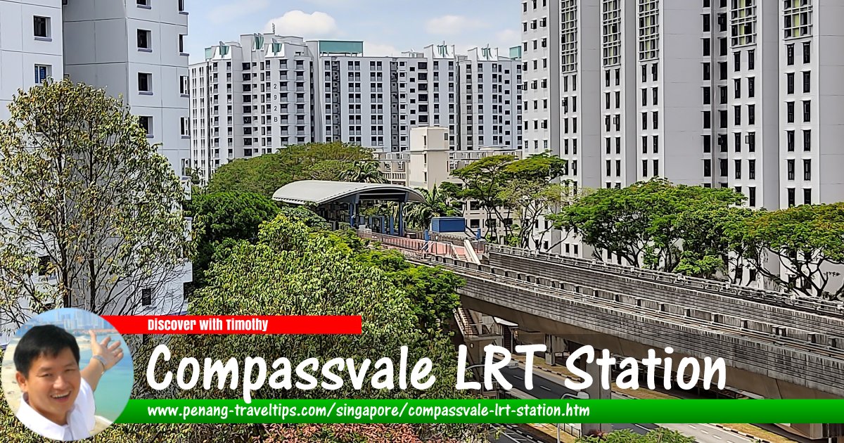 Compassvale LRT Station, Singapore