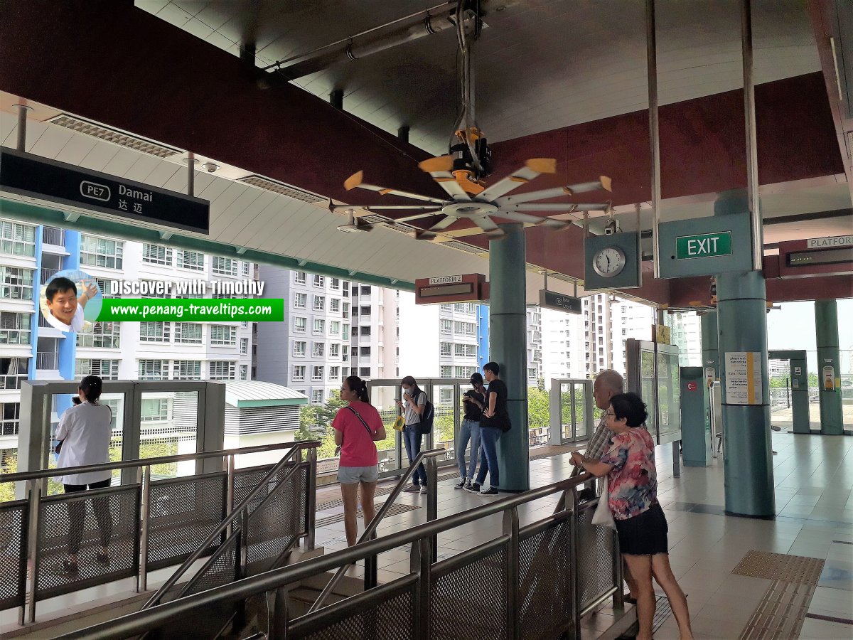 Damai LRT Line, Singapore