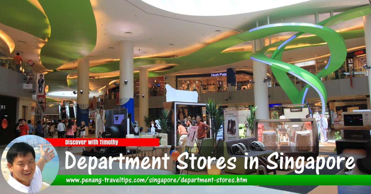 Department Stores in Singapore