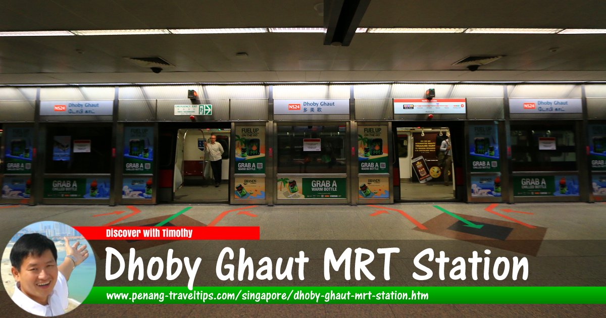 Dhoby Ghaut MRT Station, Singapore
