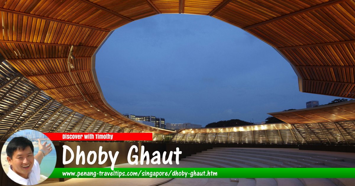 Dhoby Ghaut Green Amphitheatre, Dhoby Ghaut, Singapore