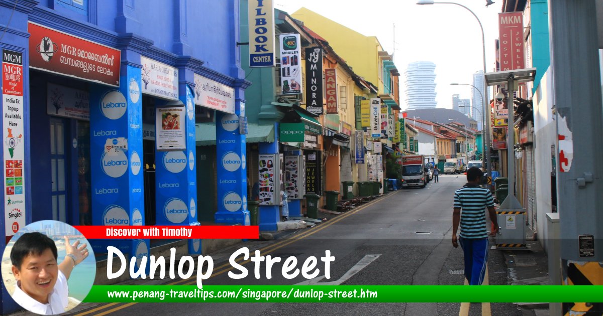 Dunlop Street, Singapore