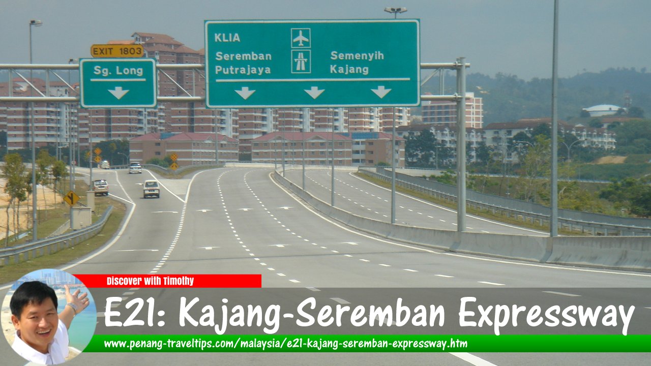 E21: Kajang-Seremban Expressway