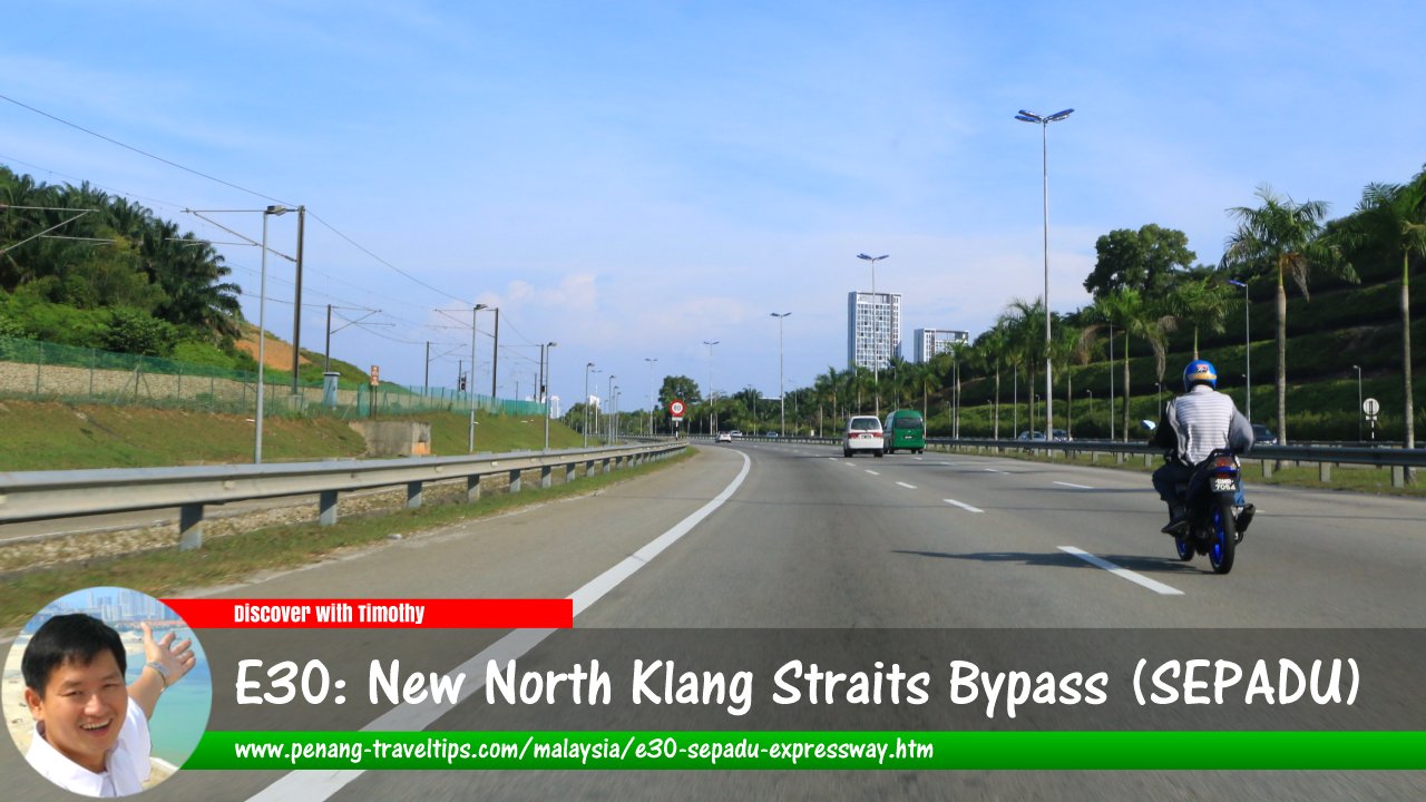 E30: New North Klang Straits Bypass (SEPADU)