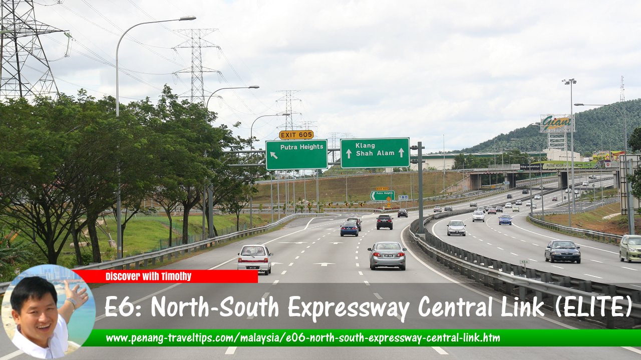 North South Expressway Central Link E6