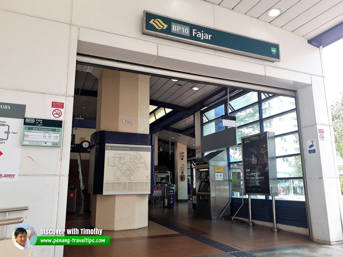 Fajar LRT Station, Singapore