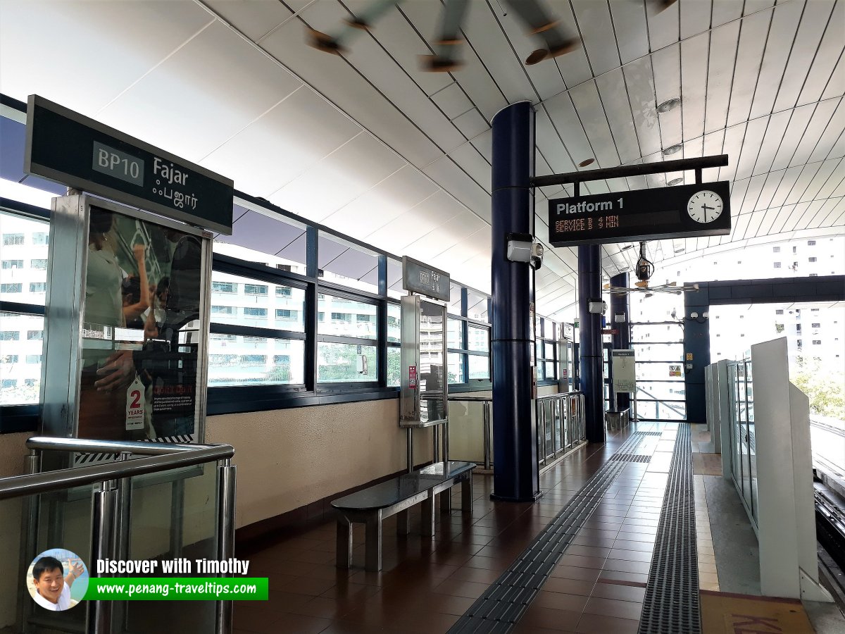 Fajar LRT Station, Singapore