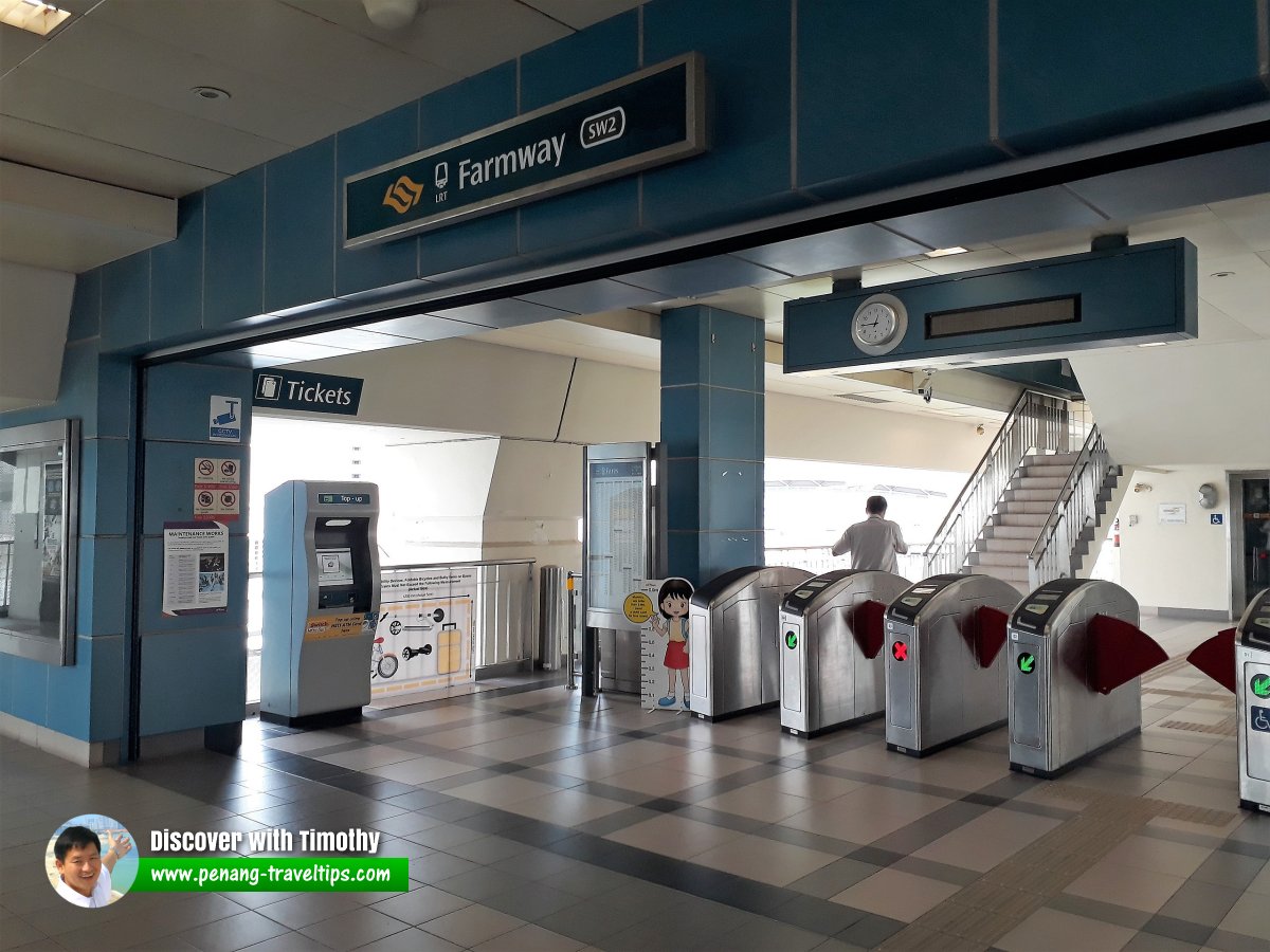 Farmway LRT Station, Singapore