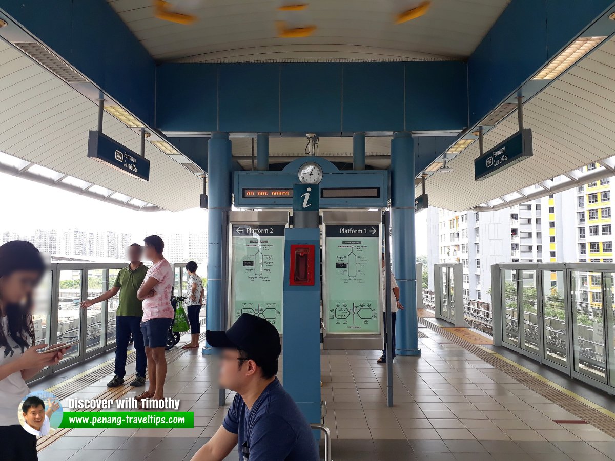 Farmway LRT Station, Singapore