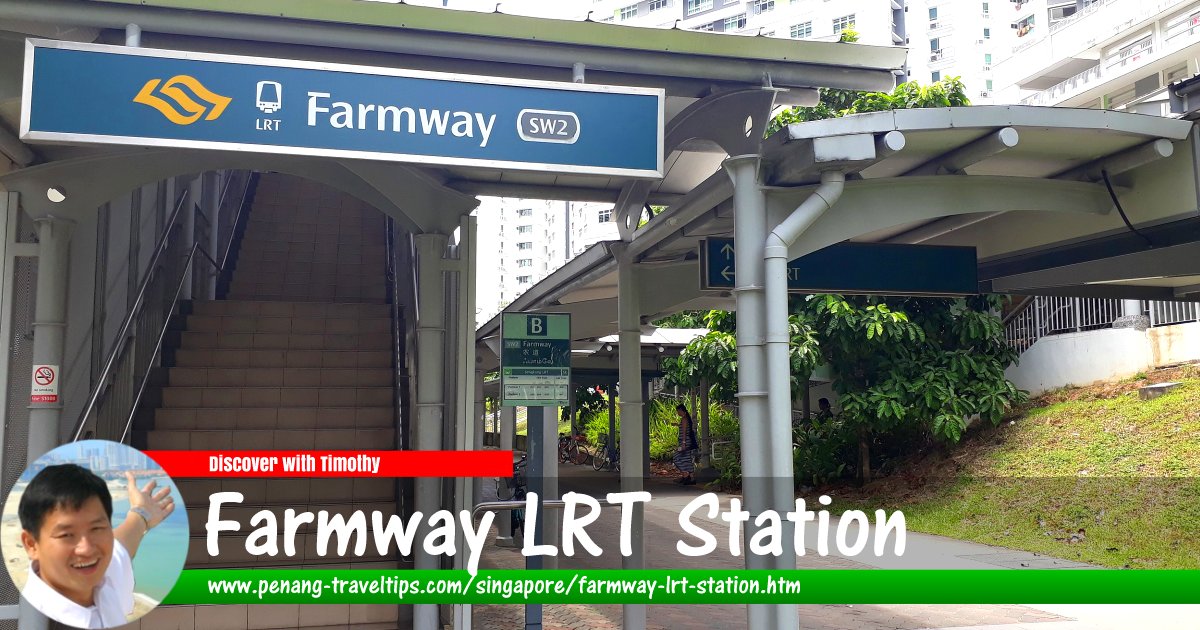 Farmway LRT Station, Singapore