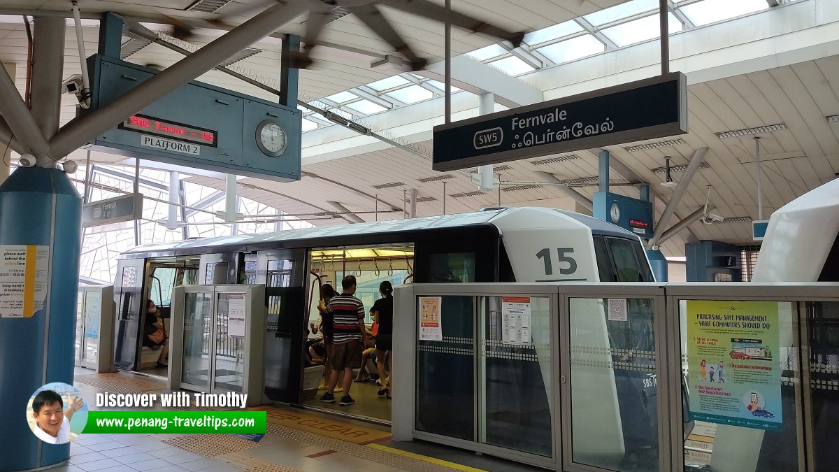 Fernvale LRT Station, Singapore