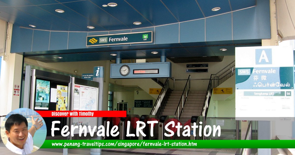 Fernvale LRT Station, Singapore