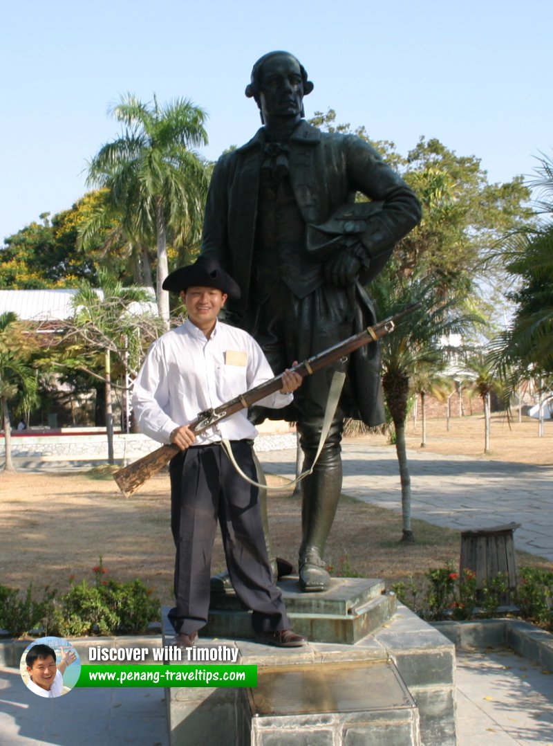 Francis Light Statue