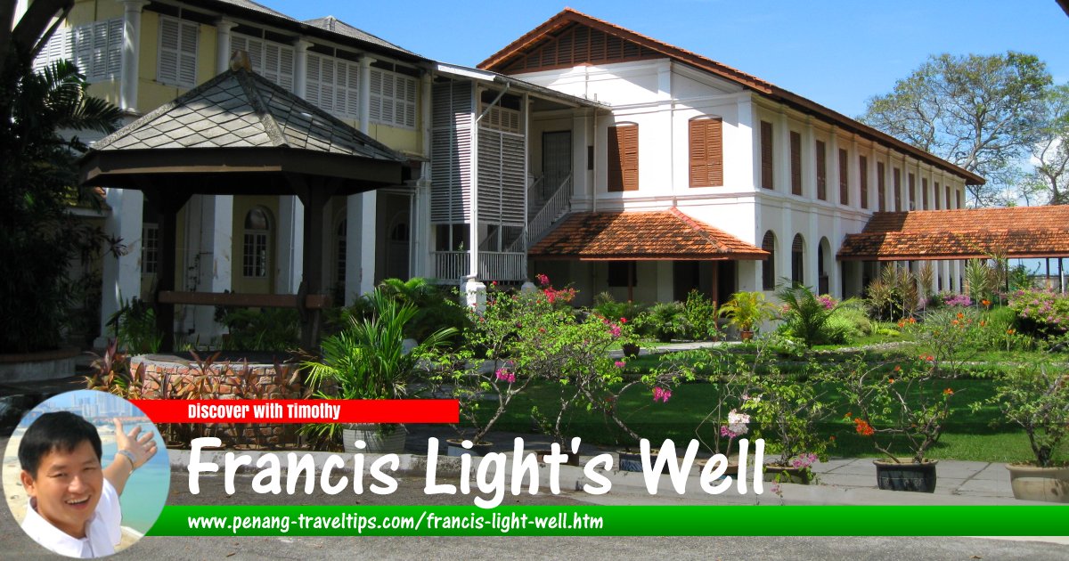 Francis Light's Well, George Town, Penang