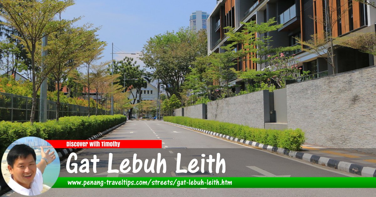 Gat Lebuh Leith, George Town, Penang
