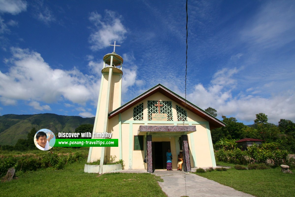 Gereja Katolik St Alfonsus, Tuk Tuk