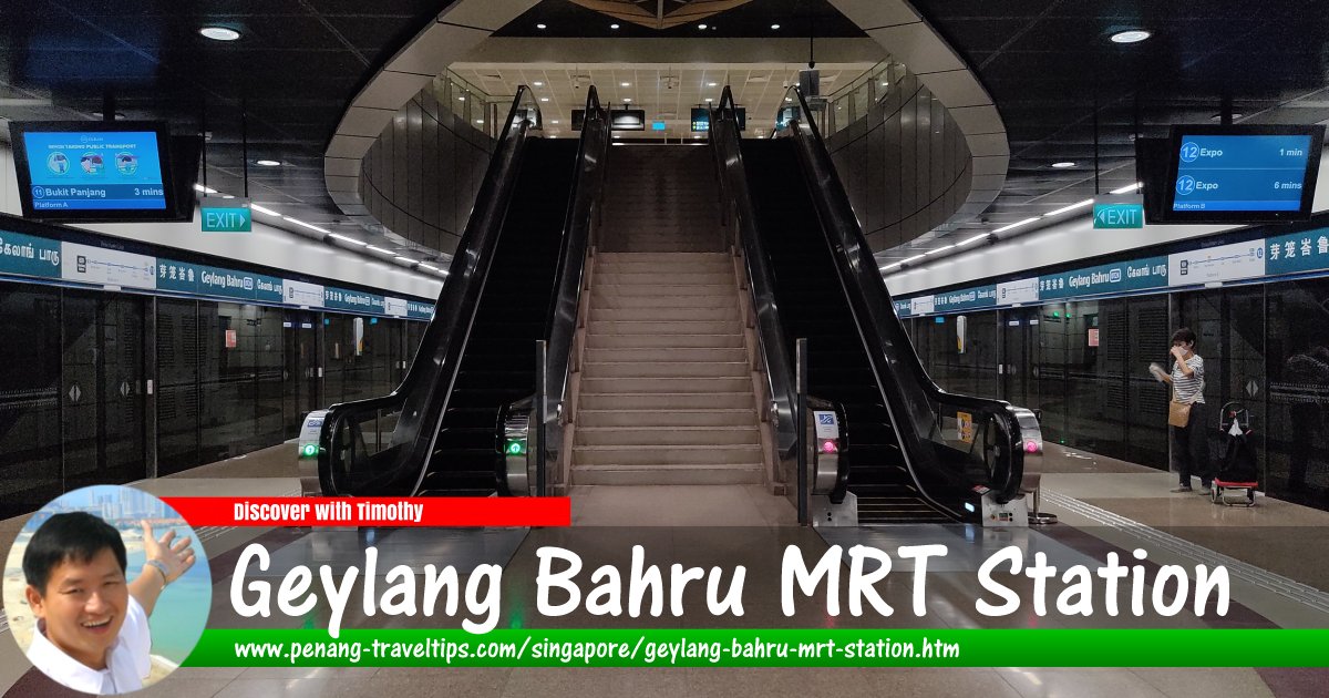 Geylang Bahru MRT Station, Singapore