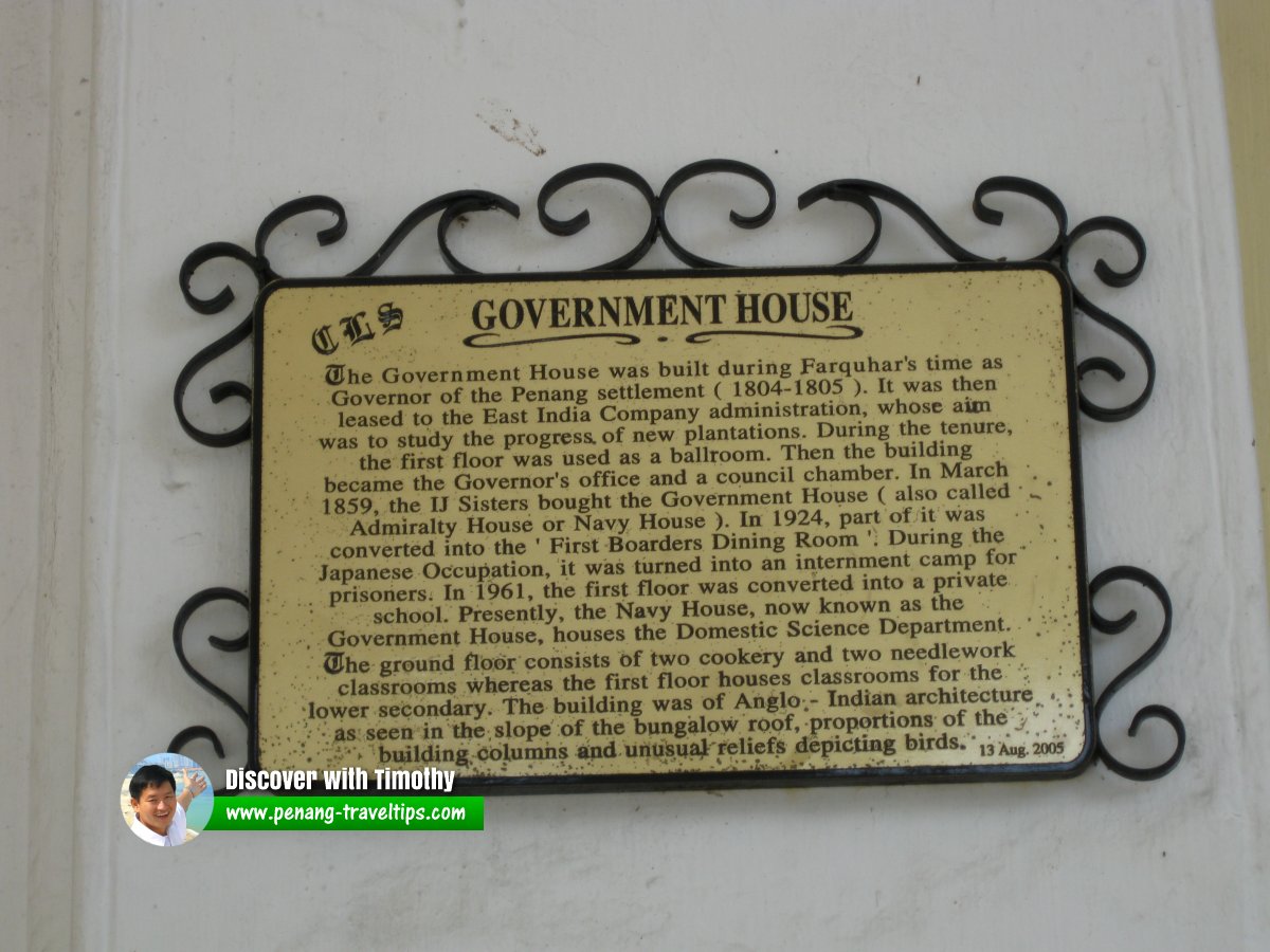 Government House, George Town, Penang