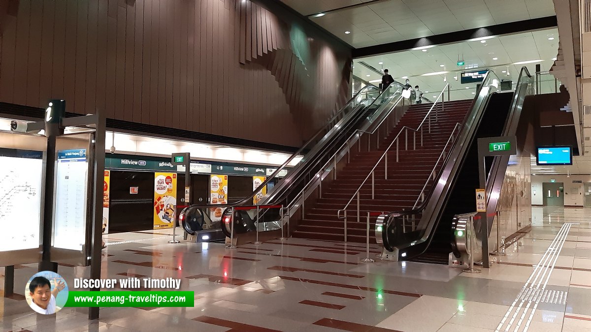 Hillview MRT Station, Singapore