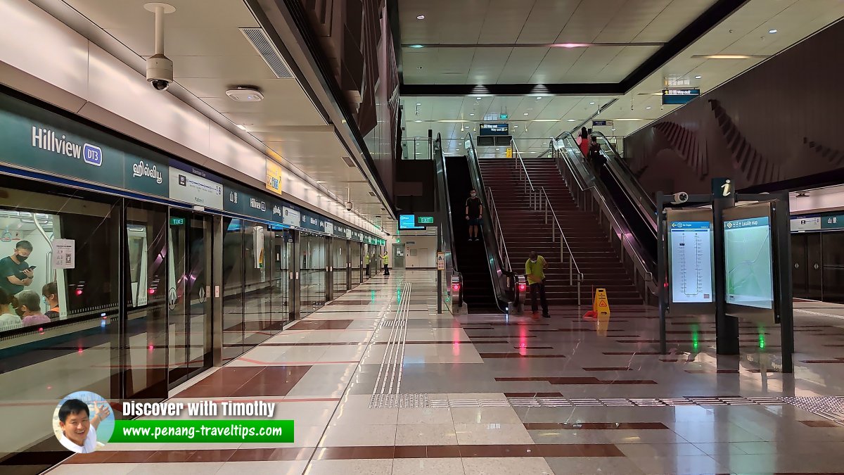 Hillview MRT Station, Singapore
