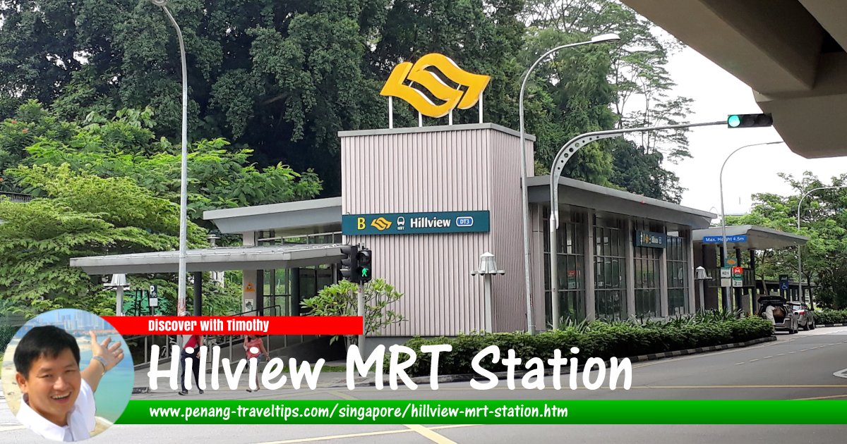 Hillview MRT Station, Singapore