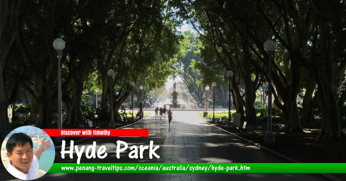 Hyde Park, Sydney