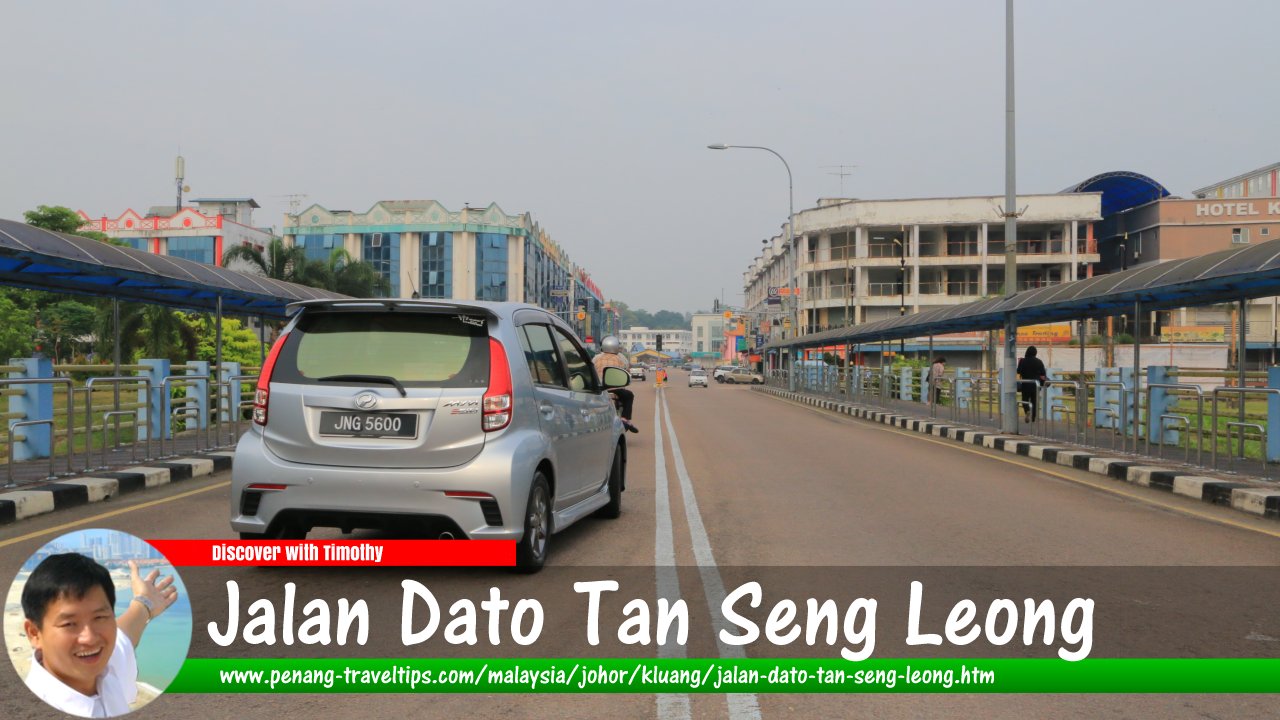 Jalan Dato Tan Seng Leong, Kluang