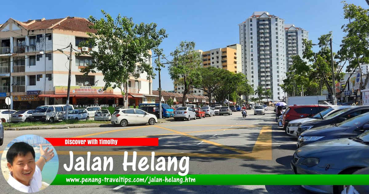 Jalan Helang, Sungai Dua, Penang