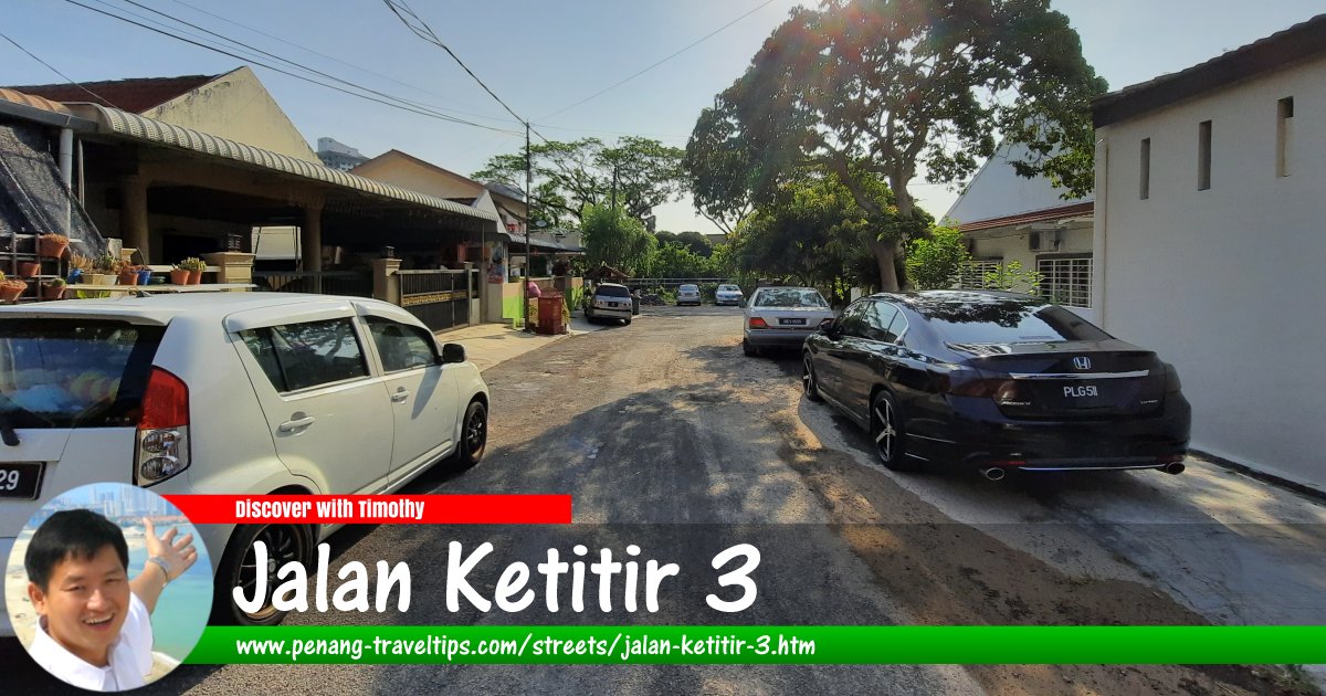 Jalan Ketitir 3, Bukit Gambir