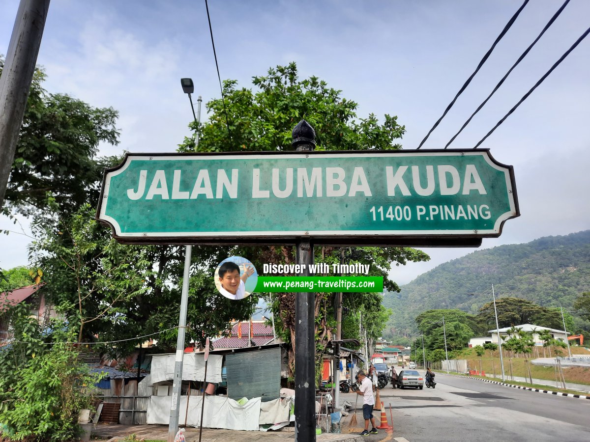Jalan Lumba Kuda roadsign