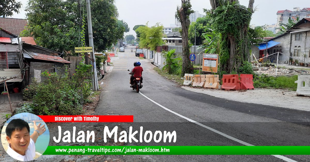 Jalan Makloom, George Town, Penang