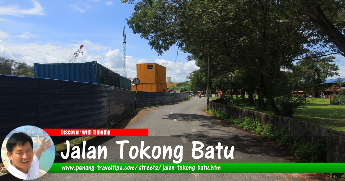 Jalan Tokong Batu, Jelutong, Penang