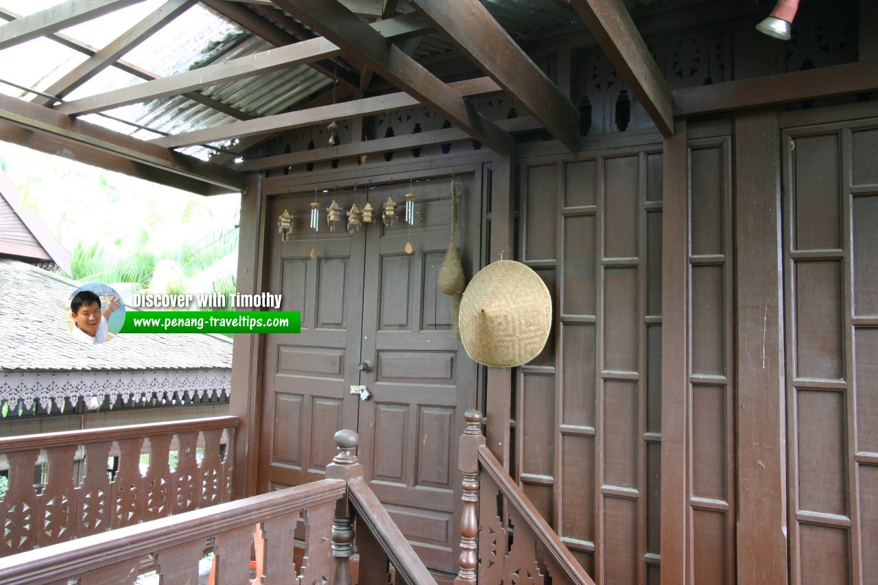 Wooden architecture of Kampung Kraftangan