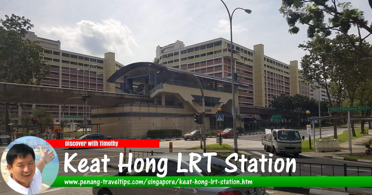 Keat Hong LRT Station, Singapore