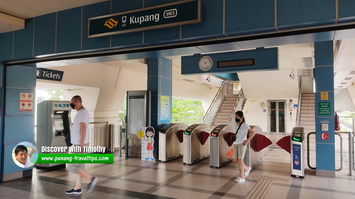 Kupang LRT Station, Singapore