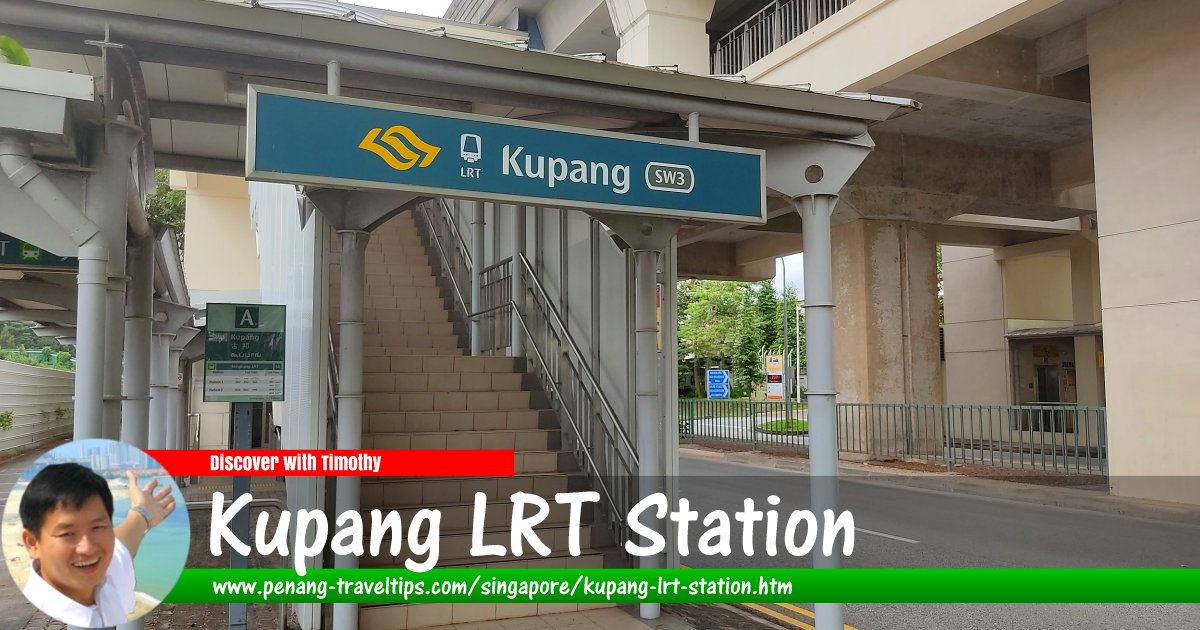 Kupang LRT Station, Singapore