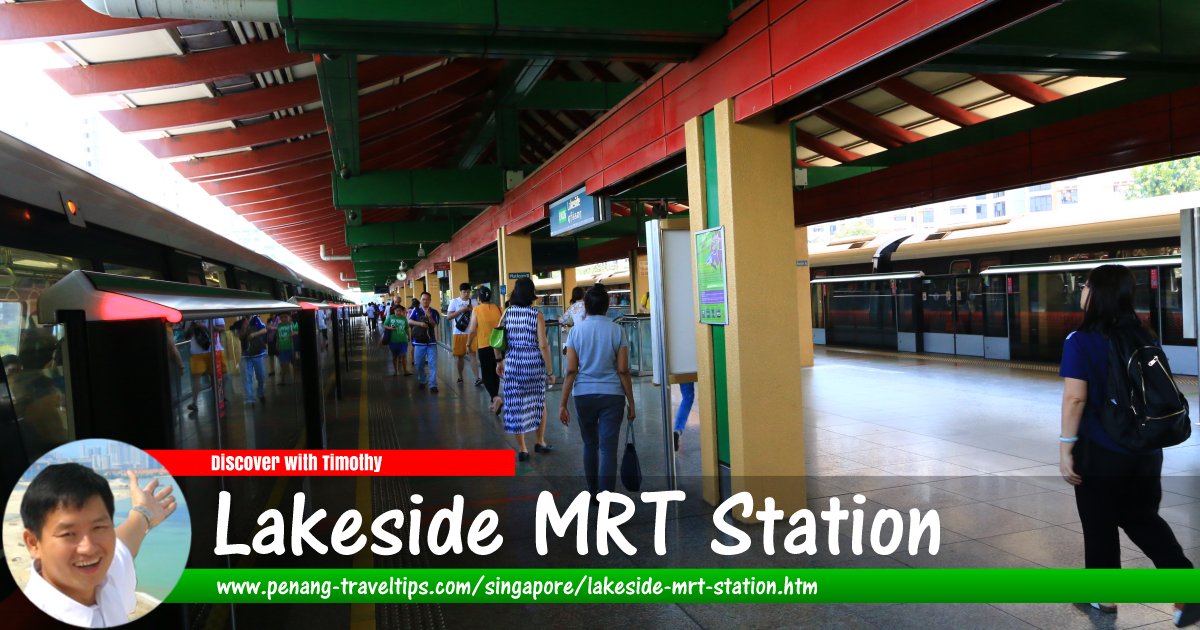 Lakeside MRT Station, Singapore